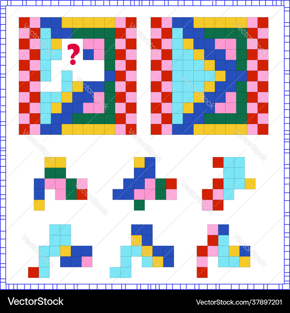 Task logic and attention Task logic and attention vector image