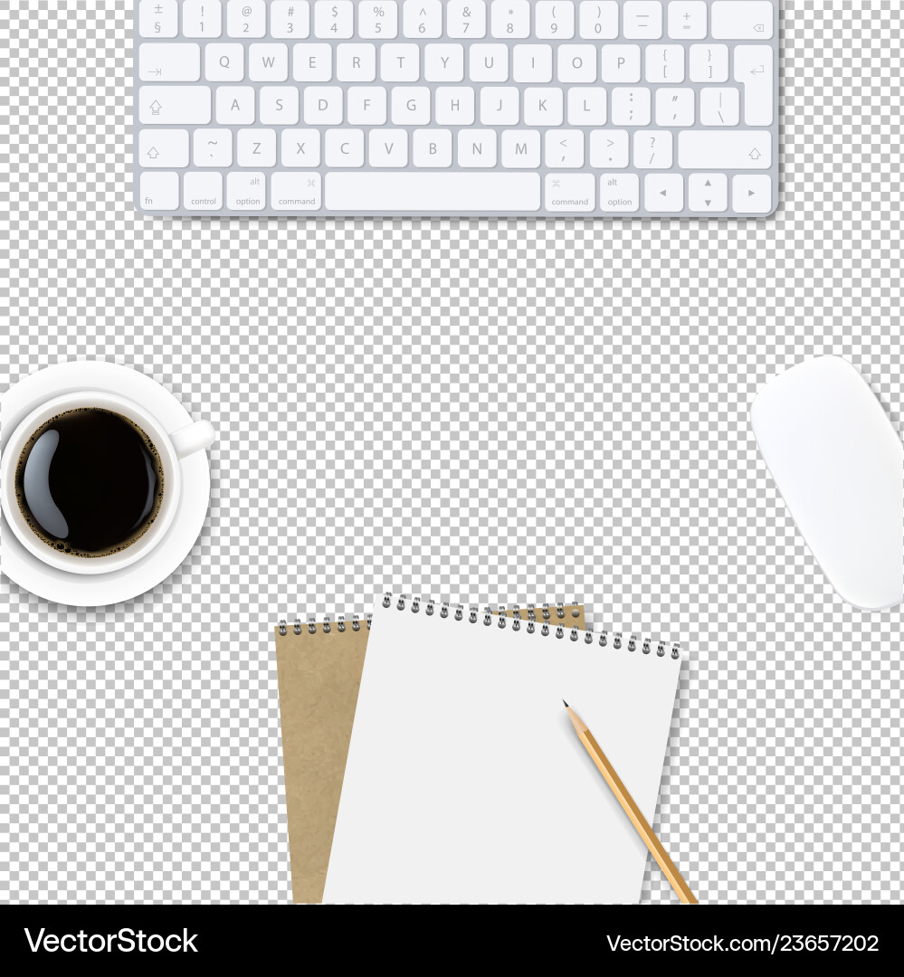 Computer keyboard frame isolated transparent Computer keyboard frame isolated transparent Vector Image