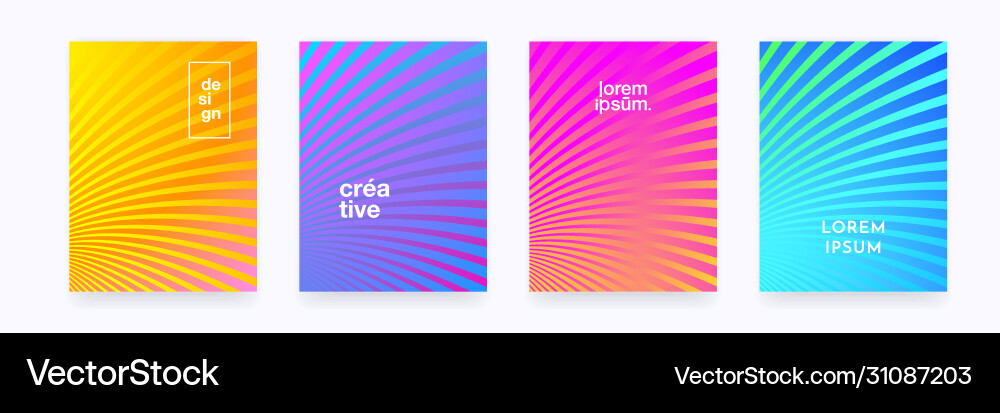 Color gradient halftone wave line pattern Color gradient halftone wave line pattern Vector Image