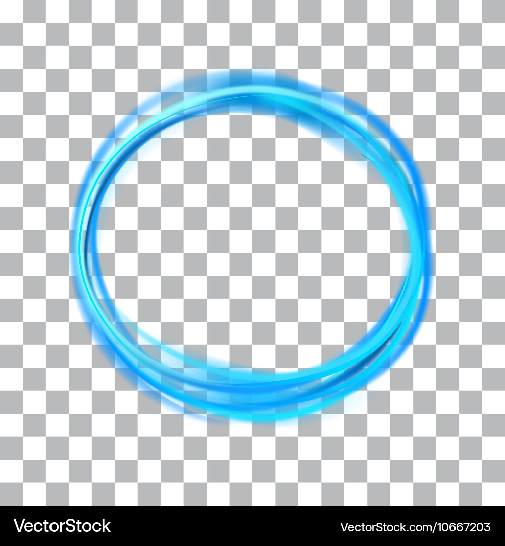 Light glowing effect on isolated background vector image
