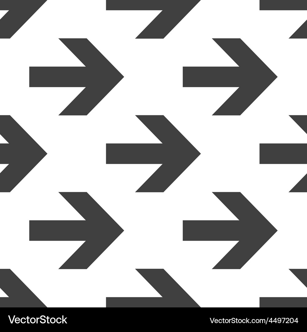 Arrow Seamless Pattern Vector Image