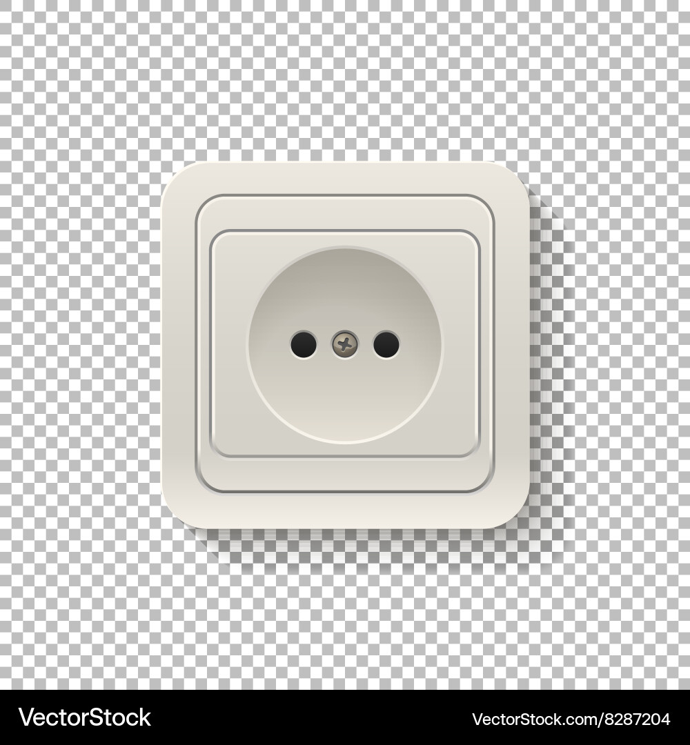 Power socket Vector Image
