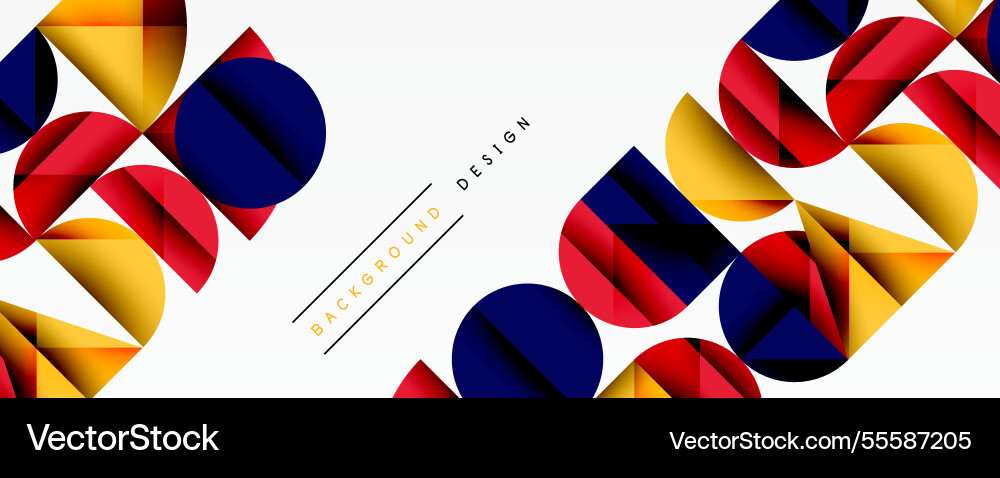 Abstract geometric pattern with intersecting Abstract geometric pattern with intersecting vector image