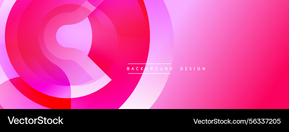 Abstract pink background overlapping circles Abstract pink background overlapping circles vector image