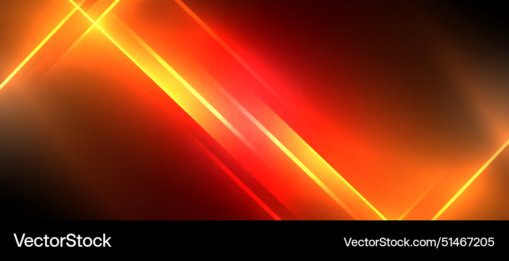Neon dynamic diagonal light rays background Neon dynamic diagonal light rays background Vector Image