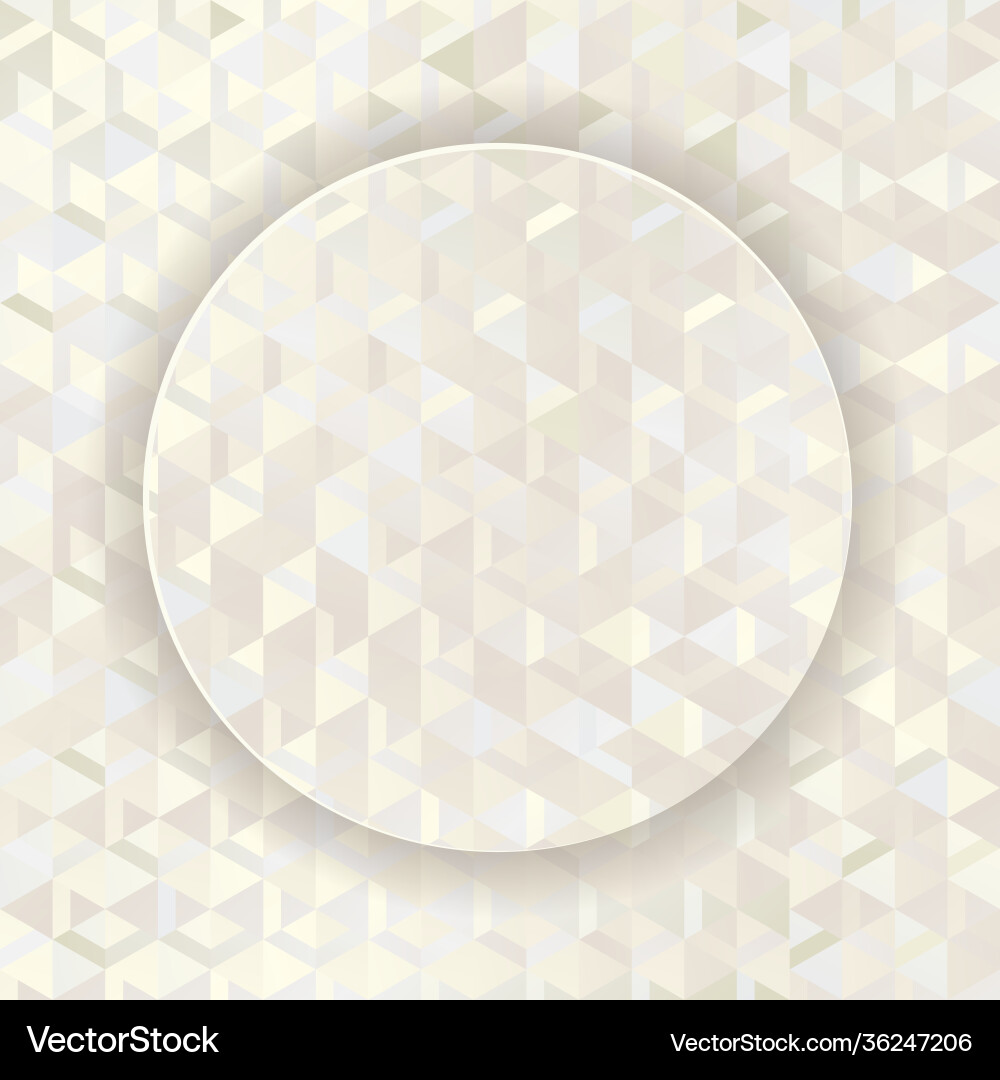 Geometric Gradient Circle Background vector image
