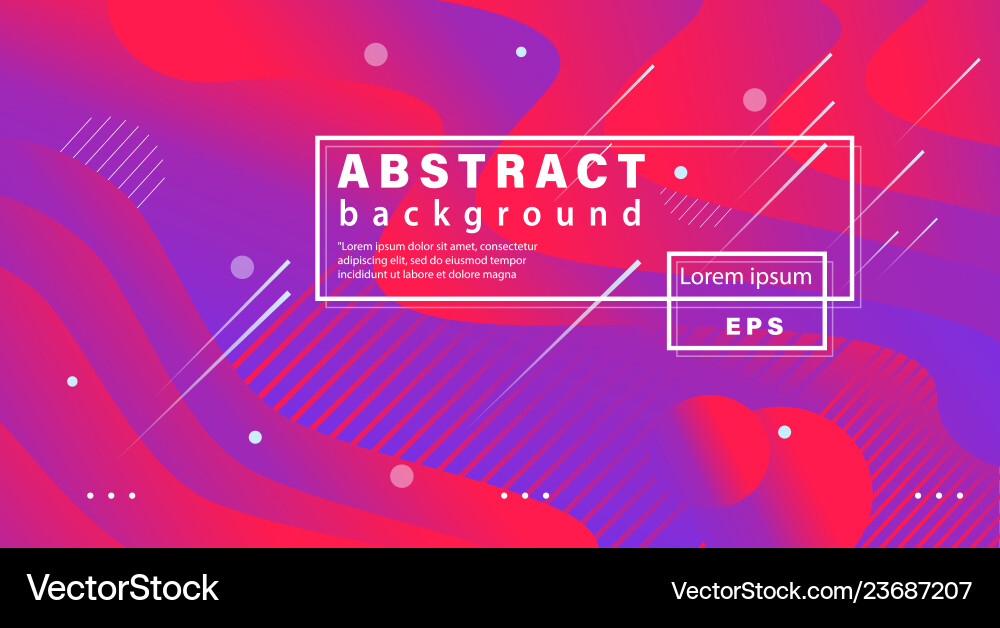 Dynamic Fluid Abstract Background vector image