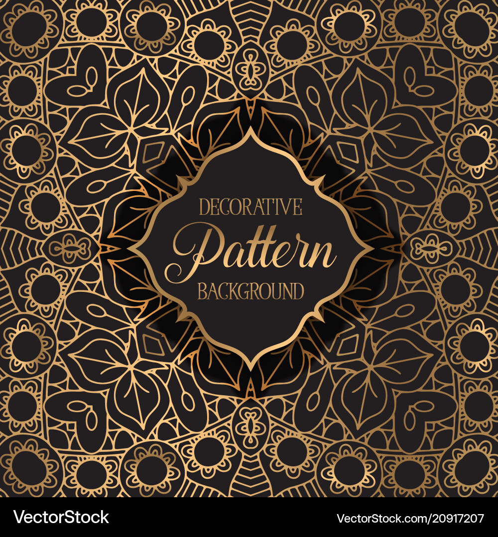 Elegant pattern background vector image