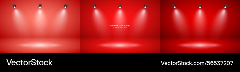 Empty studio abstract background soft spotlight Empty studio abstract background soft spotlight vector image