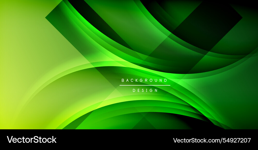 Expressive poster with shadow lines features Vector Image