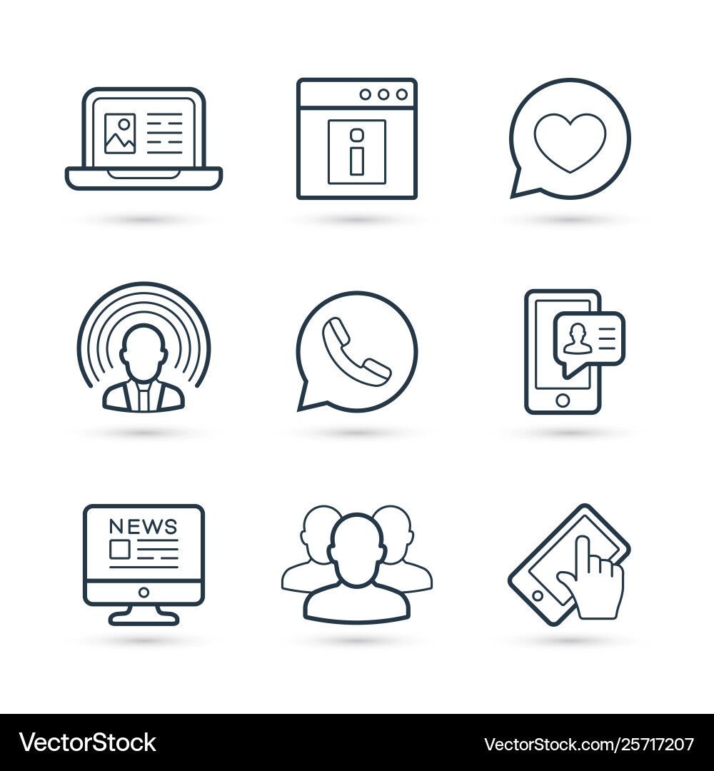 Netzwerk Social Media Icon Pack eps 10 Netzwerk Social Media Icon Pack eps 10 vektorbild