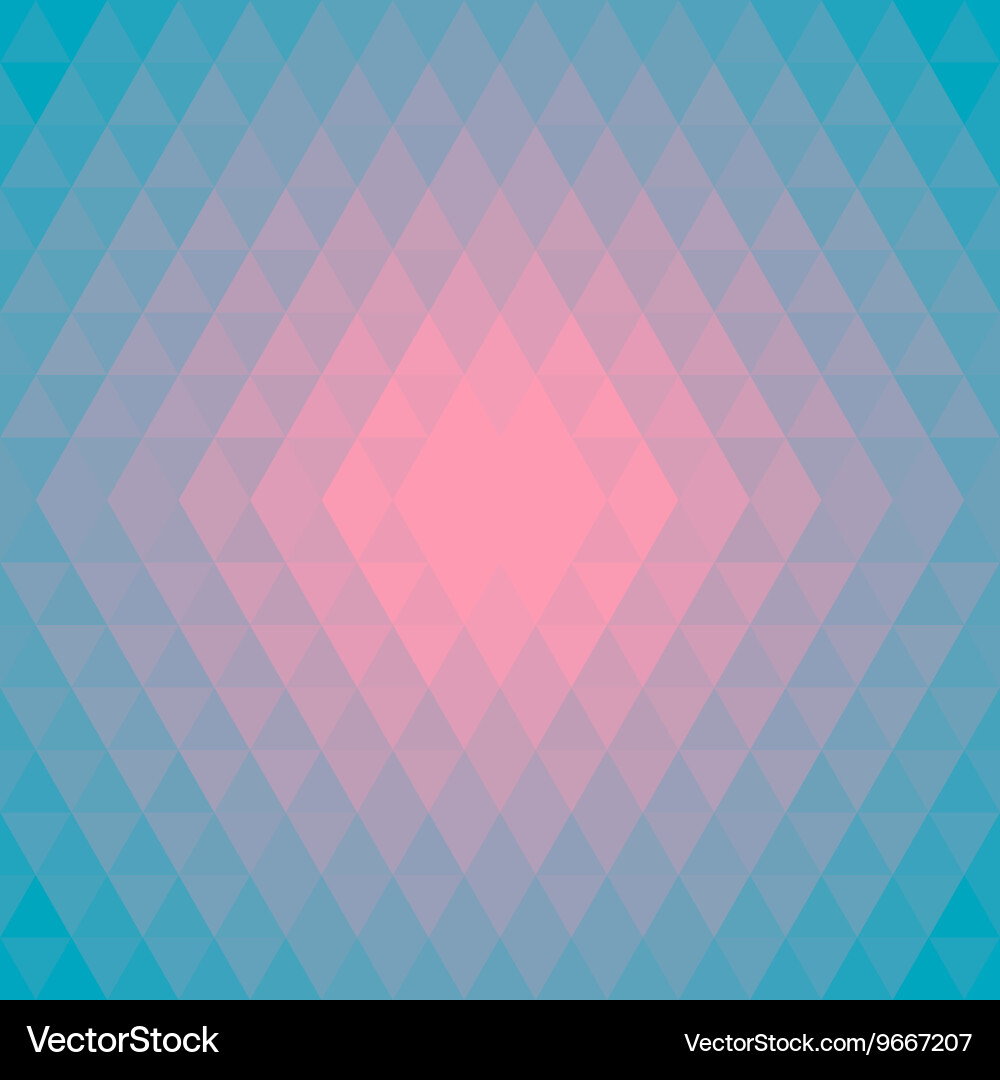 Pattern background made of triangles in trendy vector image