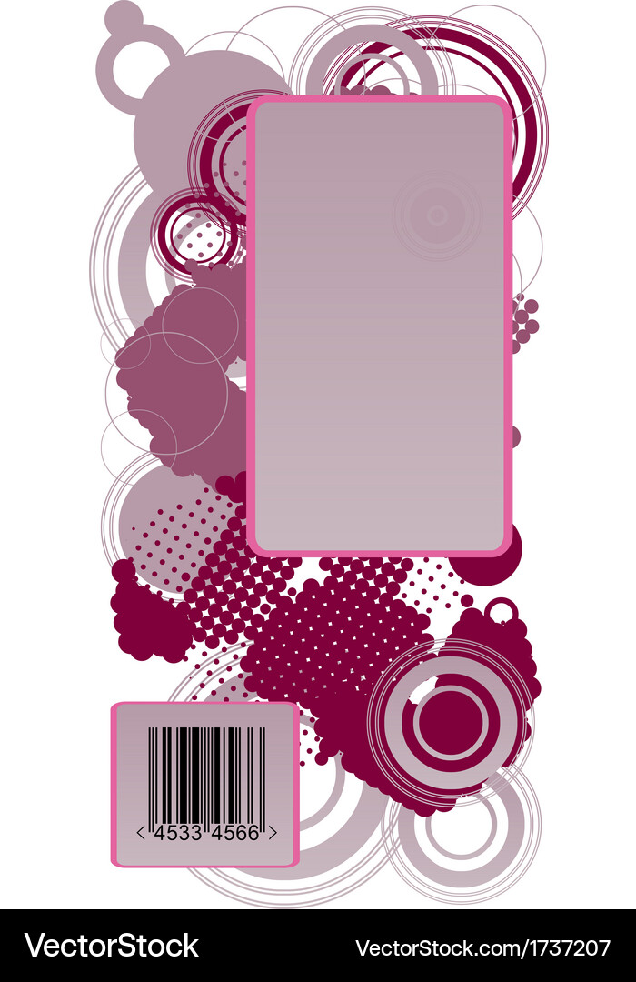 Sample text frame Vector Image