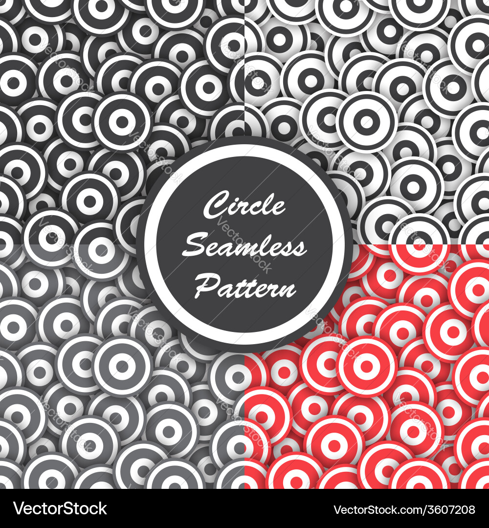 Abstract Circle Pattern vector image