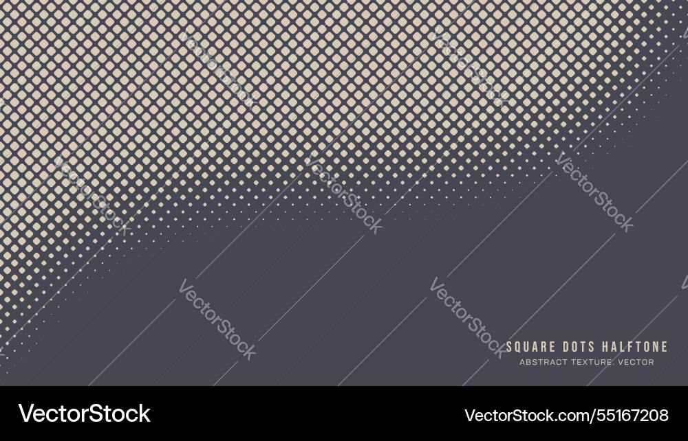 Square rounded dots half tone pattern smooth Square rounded dots half tone pattern smooth vector image