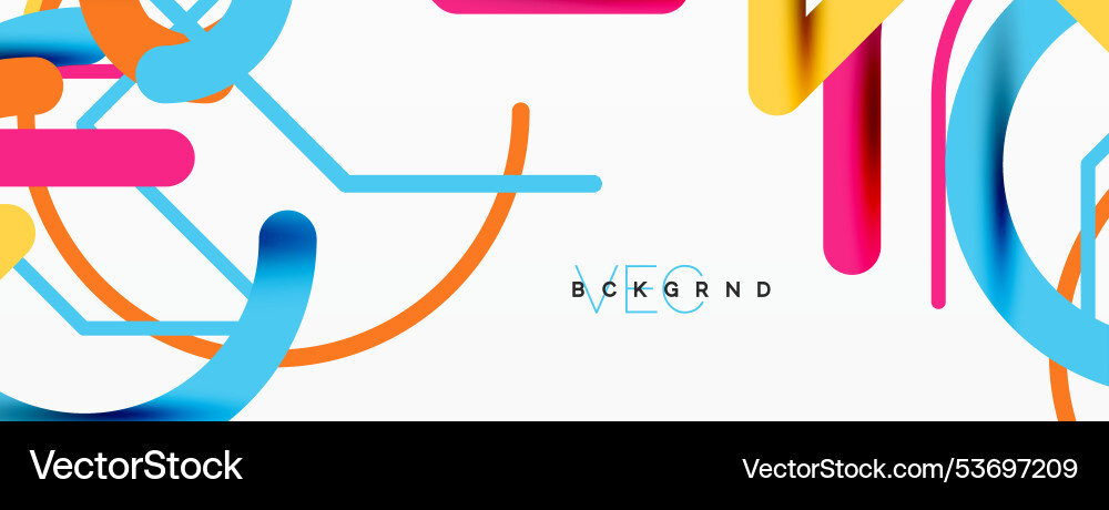 Abstract background circles and colorful round Abstract background circles and colorful round vector image