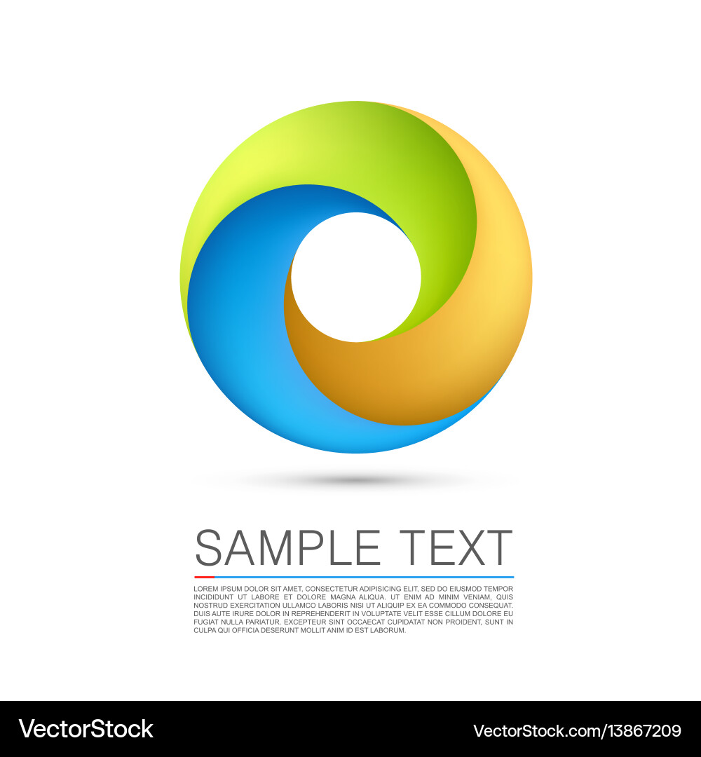 Dynamic Infinity Loop vector image