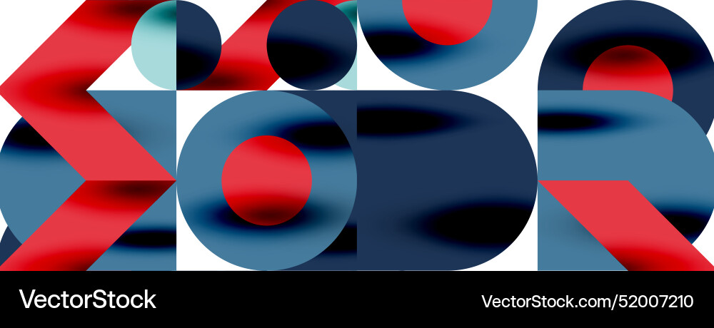 Circle pattern round elements with lines Vector Image