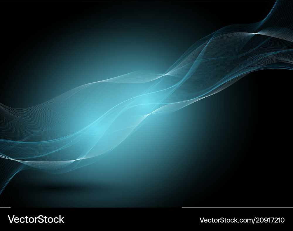 Dynamic Fluid Lines Background vector image
