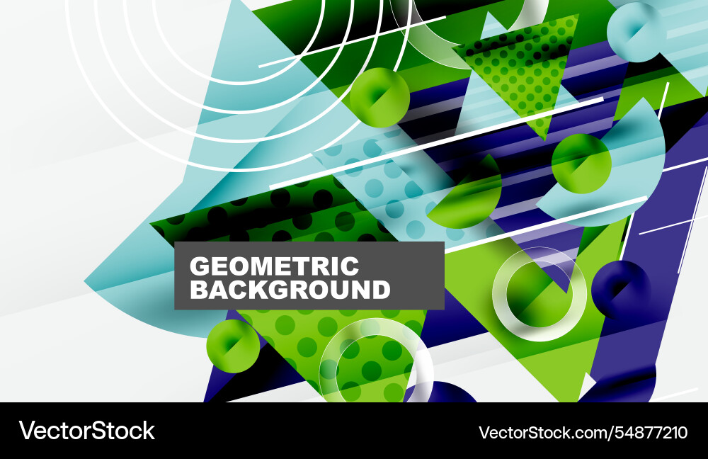 Modern abstract design with overlapping Modern abstract design with overlapping Vector Image