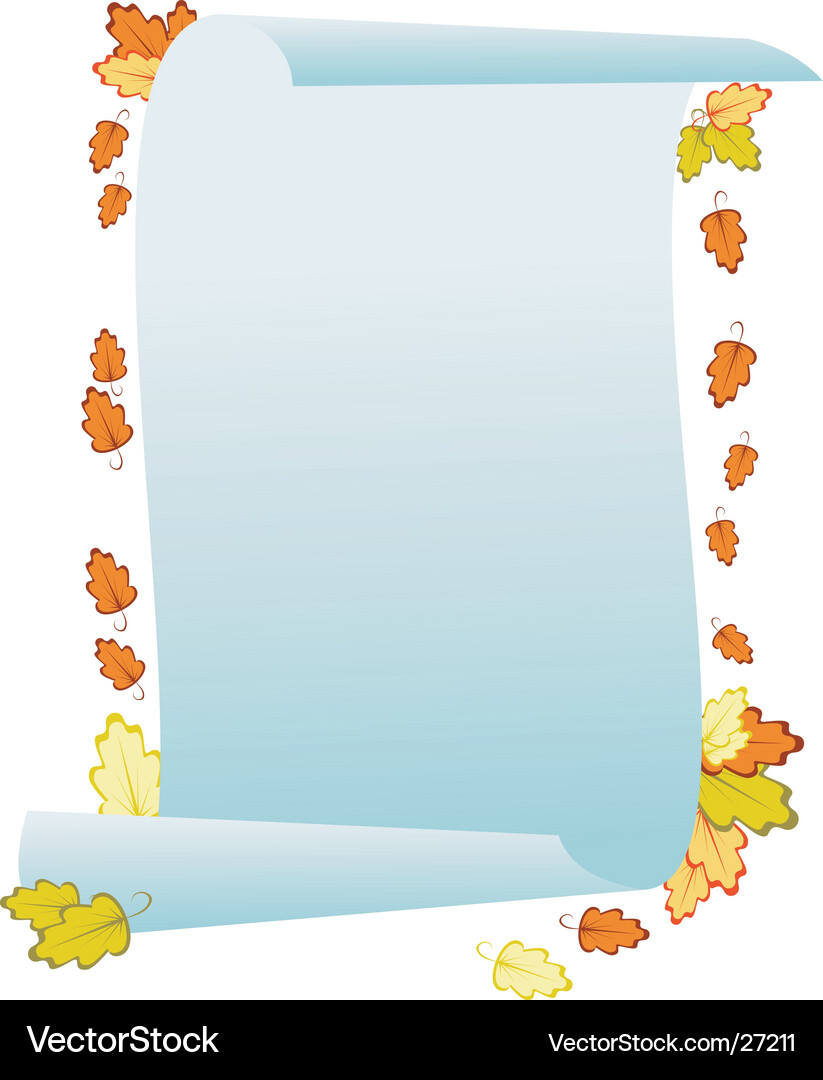 Abstract autumn background Vector Image