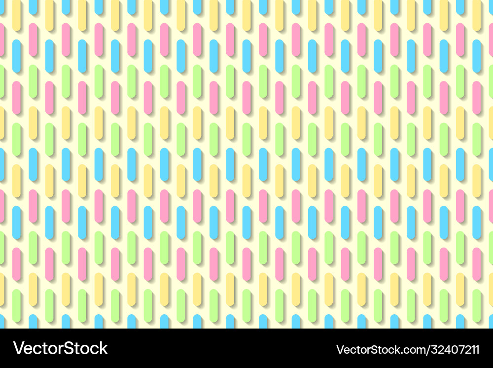 Abstract colorful short line shaped pattern Abstract colorful short line shaped pattern vector image