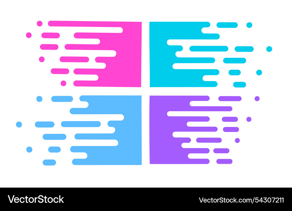 Line transition pattern background abstract Line transition pattern background abstract vector image