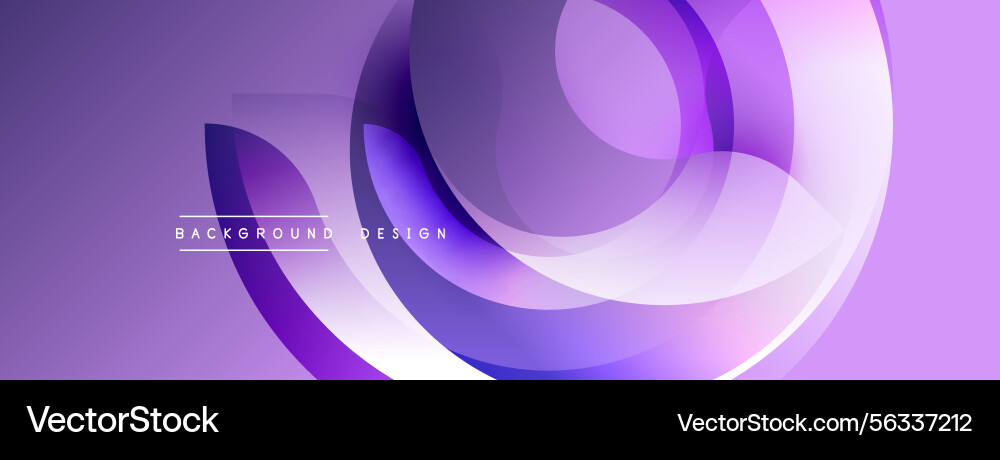 Abstract purple design features overlapping Abstract purple design features overlapping vector image
