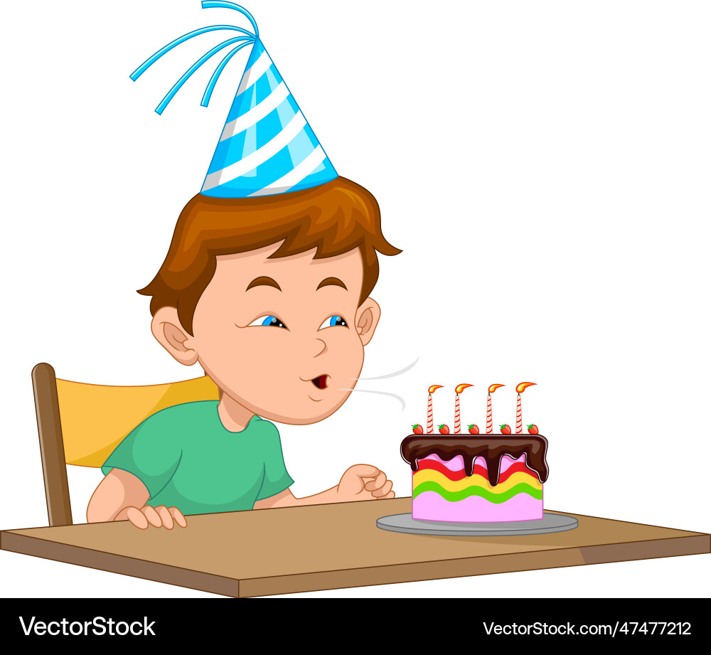 Blowing candles Vector Images \u0026 Graphics for Commercial Use | VectorStock, image size:1000x921
