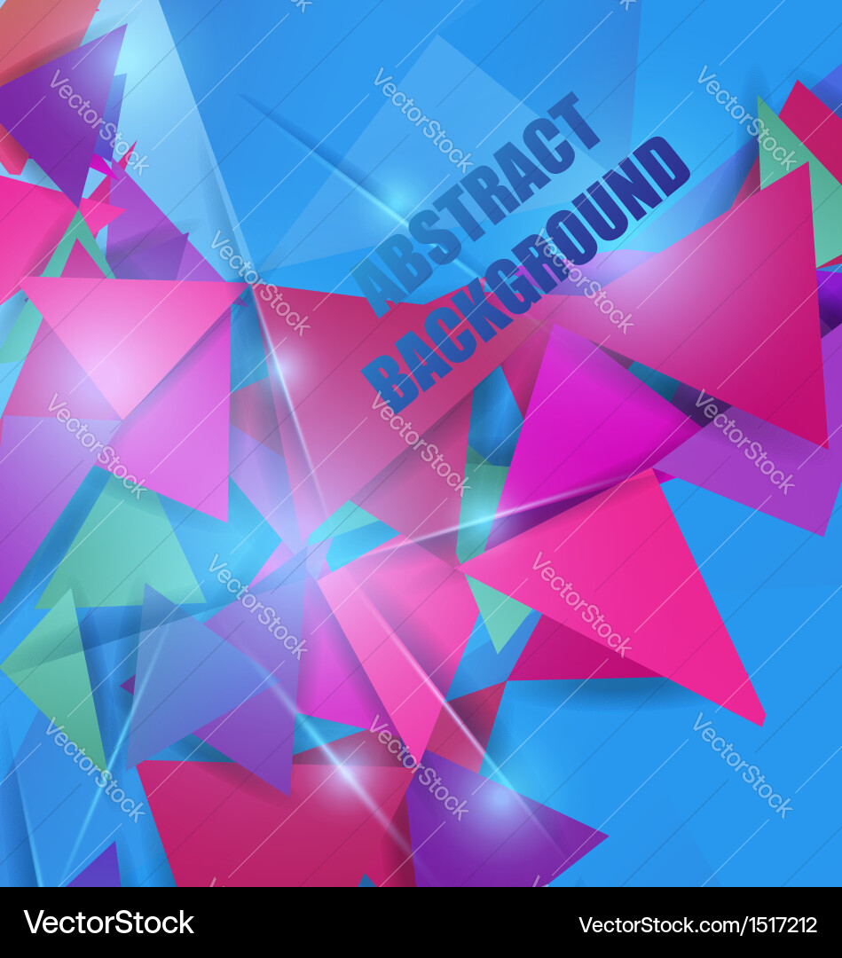 Bright colorful abstract background Vector Image