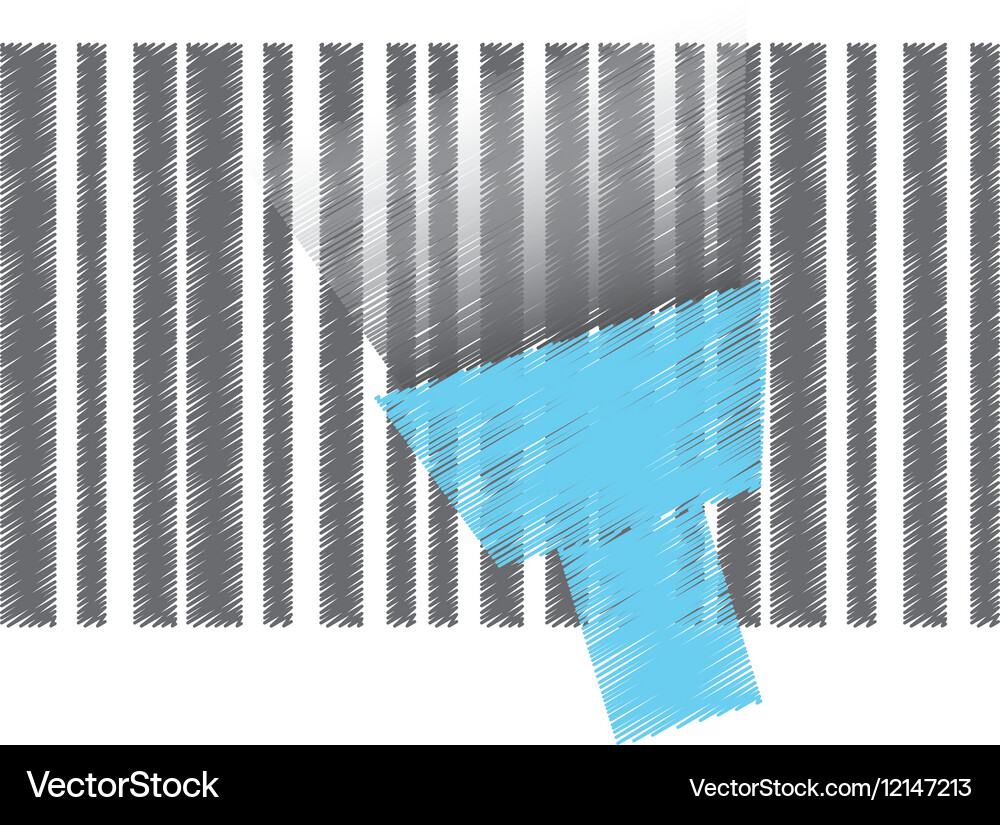 Bar code symbol Vector Image