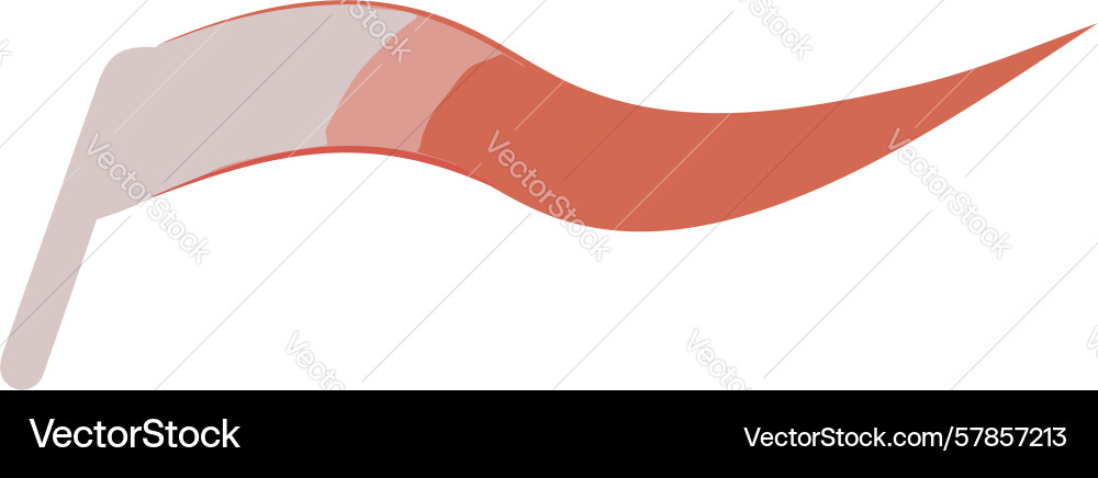 Flowing abstract banner dynamic design element Vector Image