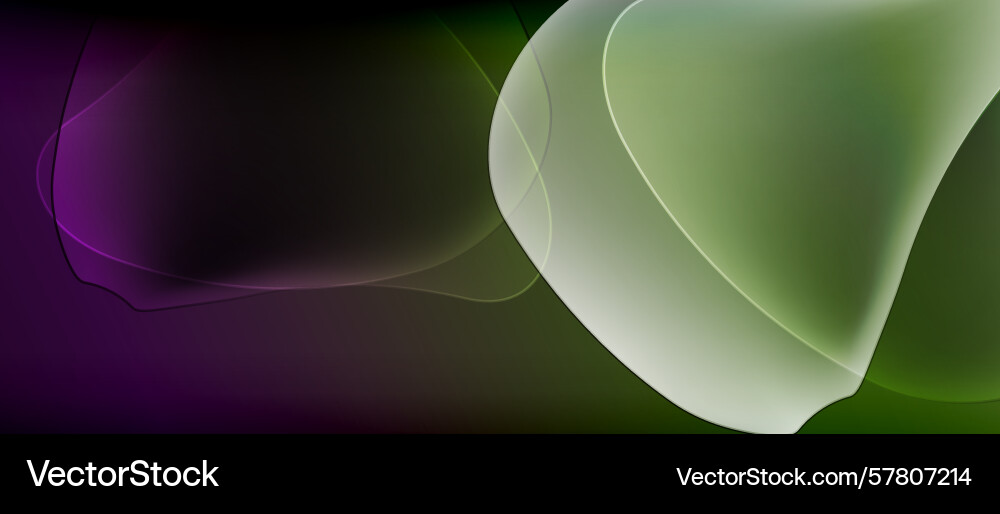 Abstract shapes blend creating soft gradients Vector Image