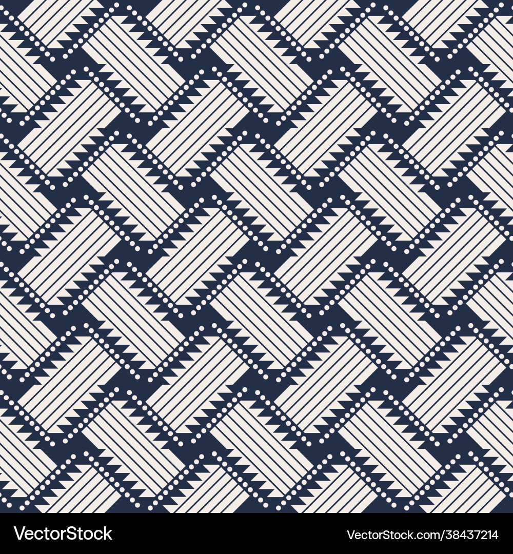 Abstract wicker rattan seamless pattern Abstract wicker rattan seamless pattern vector image