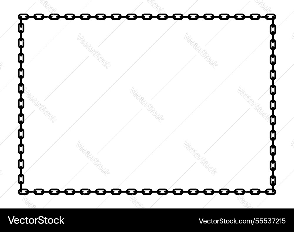 Rectangle a4 frame border graphic simple Rectangle a4 frame border graphic simple vector image