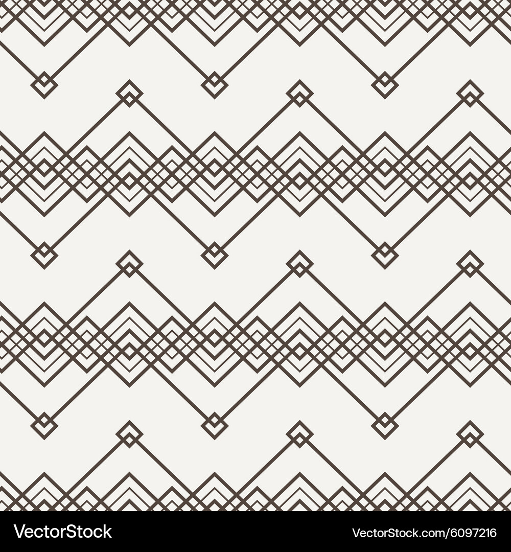 Seamless pattern of interwoven lines Vector Image