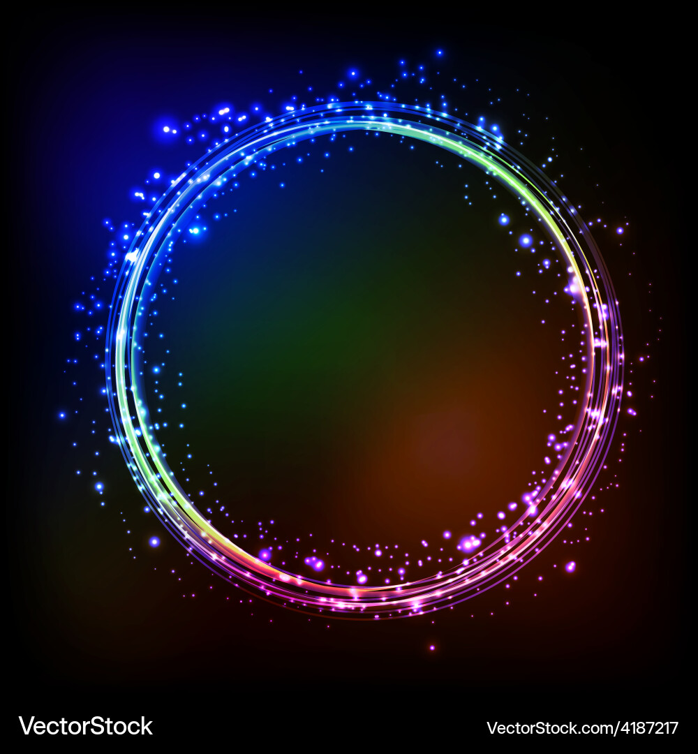 Dark Abstract Color Light Background vector image