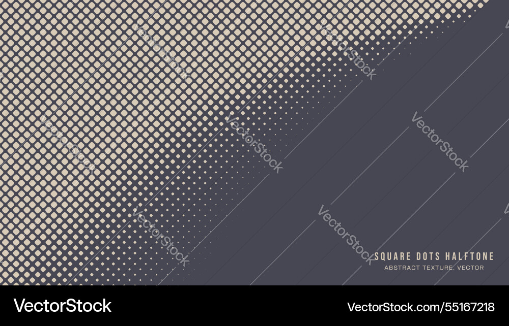 Square rounded dots halftone pattern modern Square rounded dots halftone pattern modern Vector Image