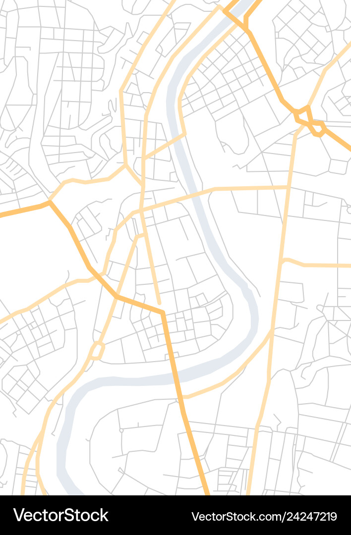 Abstract city map with small pointers Abstract city map with small pointers vector image