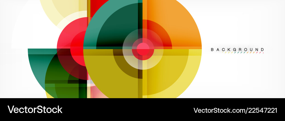 Abstrakter Hintergrund helle Kreise geometrische Abstrakter Hintergrund helle Kreise geometrische vektorbild