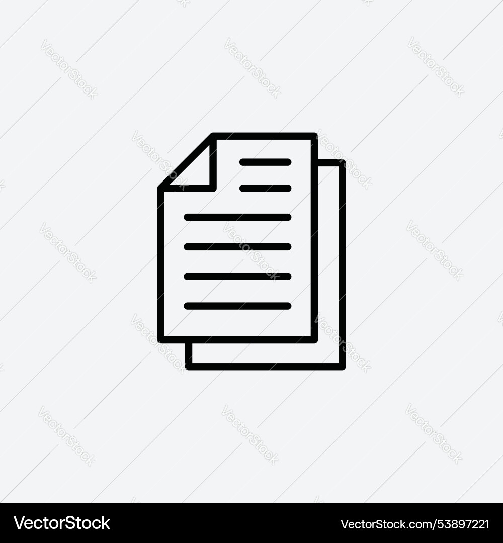 Duplicate icon set Duplicate icon set vector image