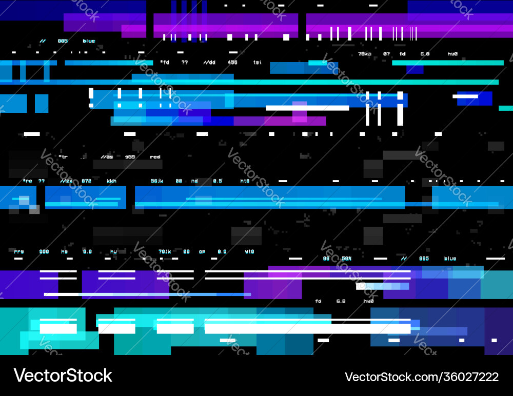 Abstract background with glitch effect Abstract background with glitch effect vector image