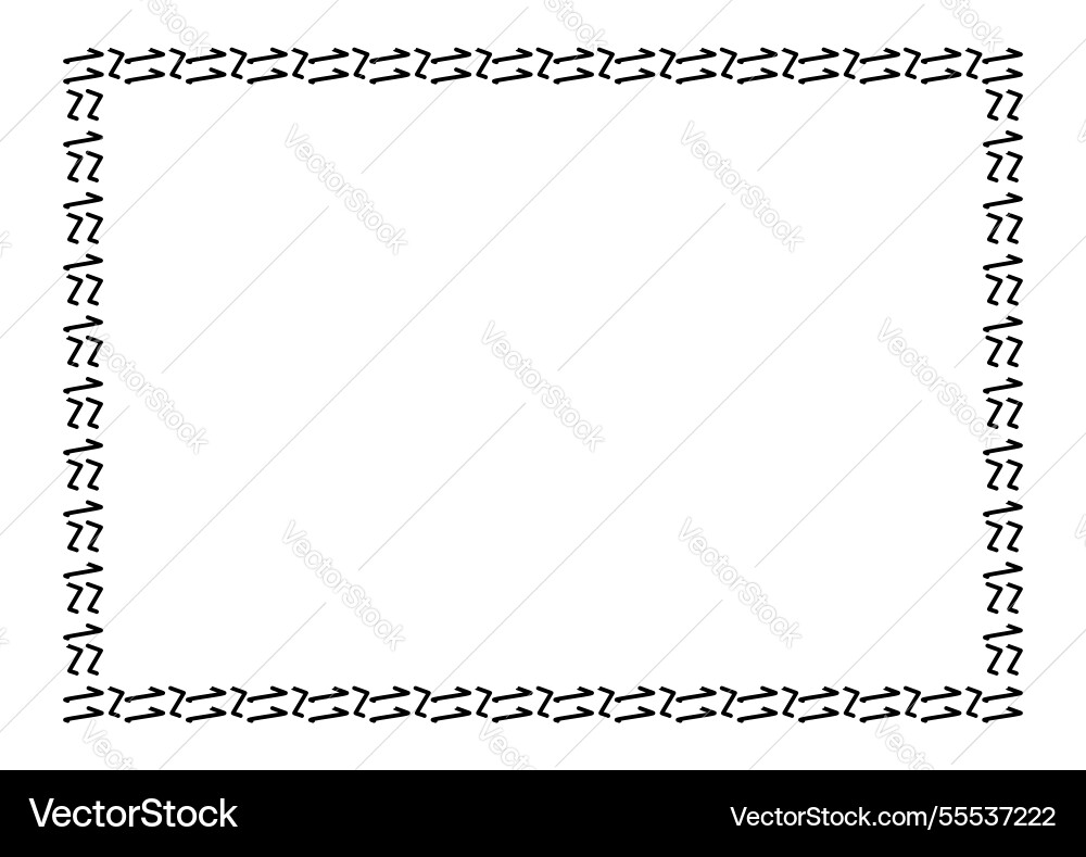 Rectangle a4 frame border graphic simple Rectangle a4 frame border graphic simple Vector Image