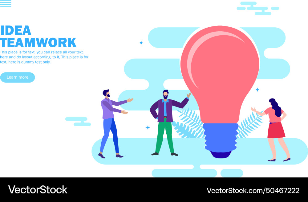 Team work for building creating idea Team work for building creating idea vector image