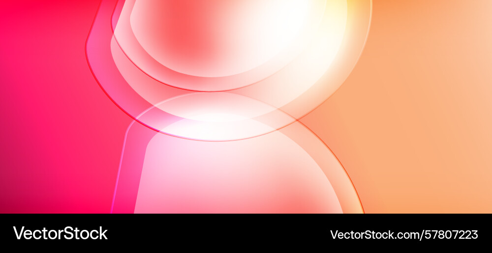 Abstract design features flowing curves gradients Vector Image
