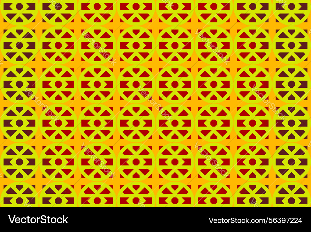 Geometric elements pattern gradient effect banner vector image