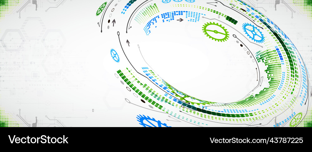 Abstract color background on a technological Abstract color background on a technological vector image