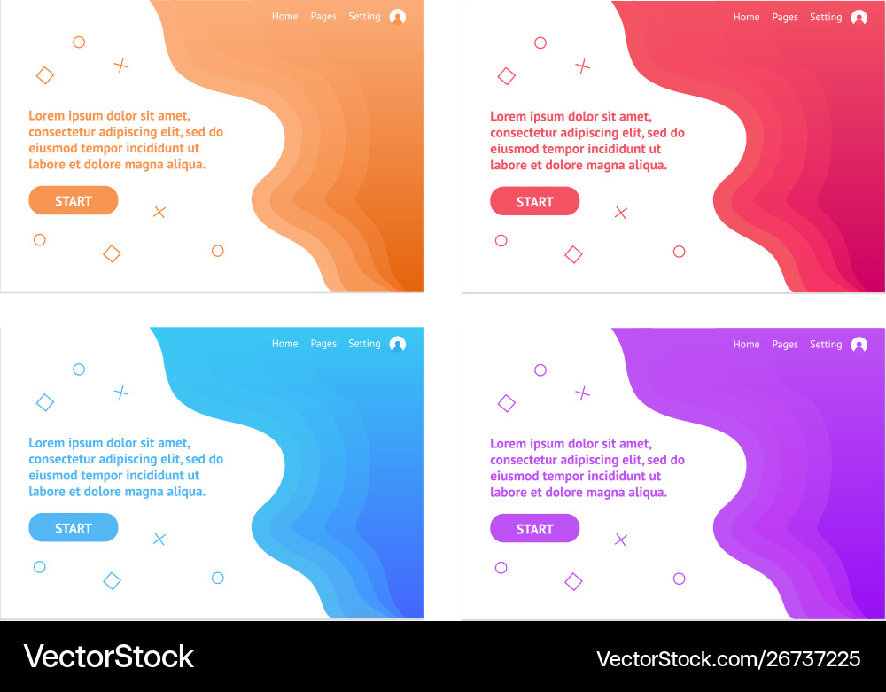 Abstract Wave Background vector image