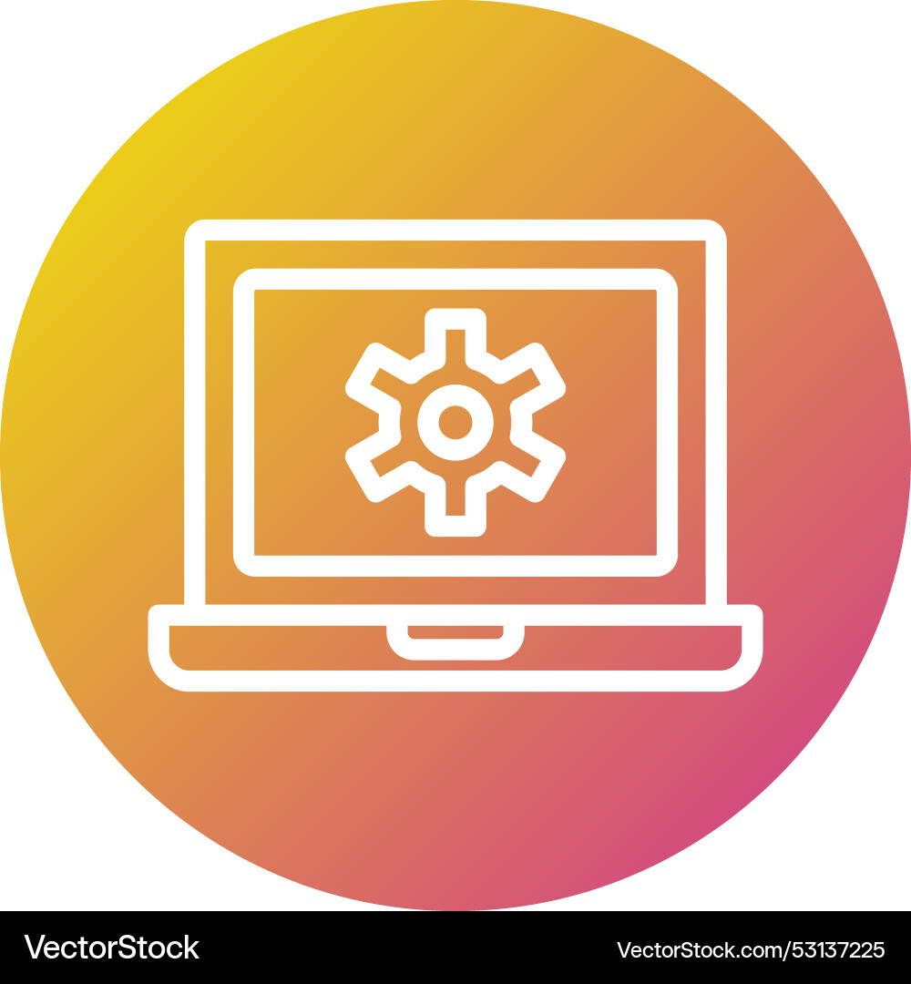 Configuration icon design Vector Image