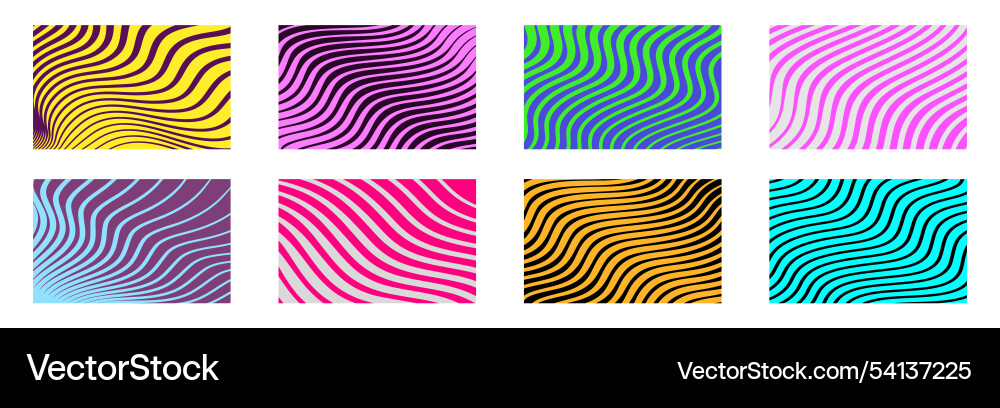 Wavy lines pattern Wavy lines pattern vector image